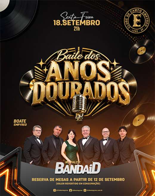 BAILE DOS ANOS DOURADOS